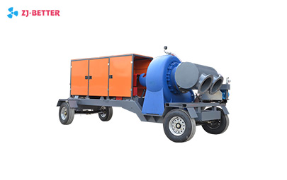 Flow-mixing Mobile Pump Truck